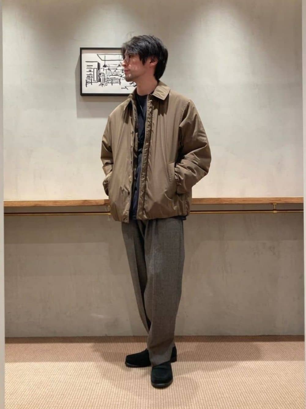 ＜Steven Alan＞ ダルマ バルカラー ジャケット Steven Alan＞ ダルマ バルカラー ジャケットⅡ（ブルゾン