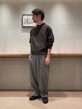 「旅行」｜「アイテム（アクセサリー）」を使った、3566myさん（メンズ・172cm）の秋コーディネート