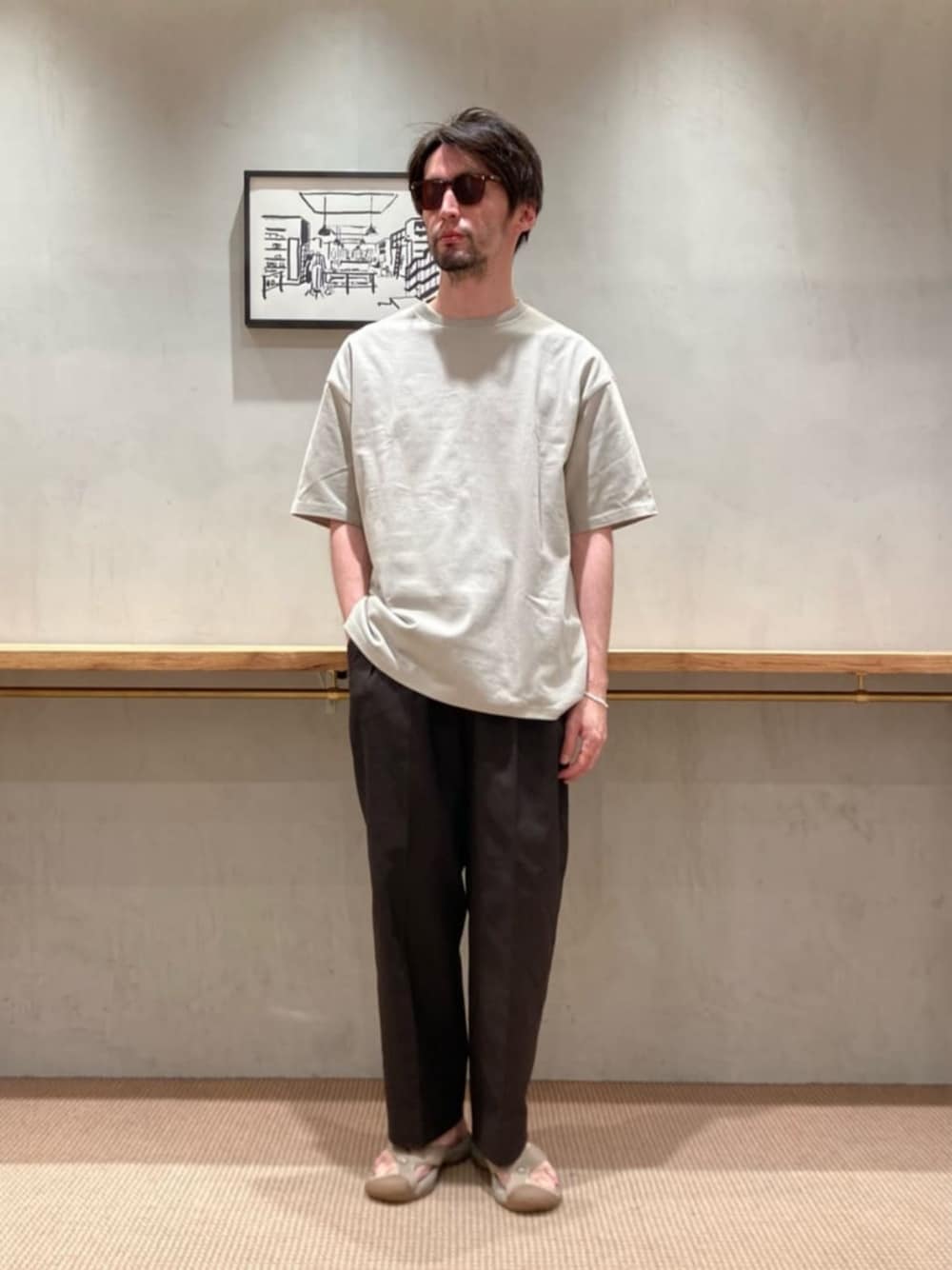 KEEN＞ WAIMEA TG/サンダルを使った人気ファッション