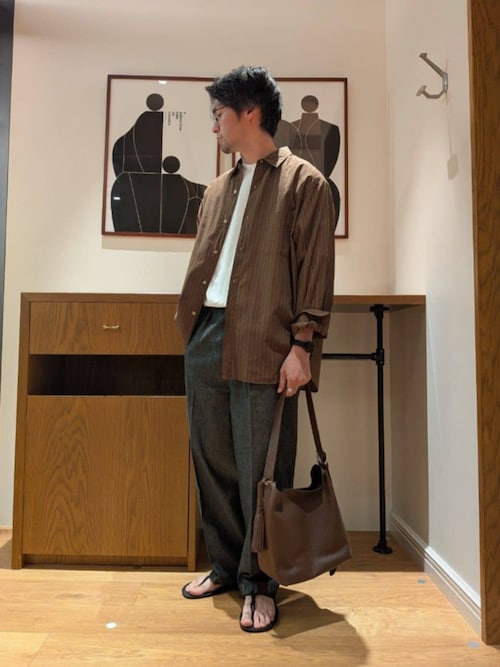AULENTTI（オウレンティ） ショルダーバッグ × Steven Alan」 LTHR