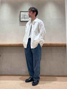 「Steven Alan（スティーブンアラン）のアイテム（アクセサリー）」を使った、3566myさん（メンズ・172cm）の春コーディネート