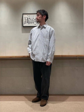 「Steven Alan（スティーブンアラン）のアイテム」を使った、3566myさん（メンズ・172cm）の春コーディネート