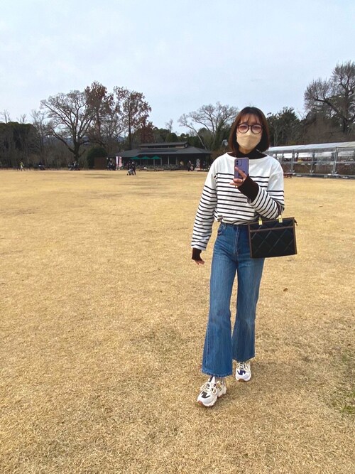 すぐ発送可能！ GRL デニムフレアパンツ 通販