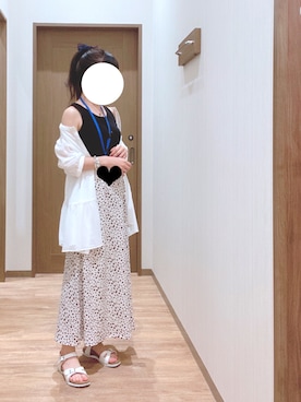 「Lee（リー）のアイテム（シューズ）」を使った、sayさん（レディース・155cm）の夏コーディネート