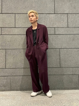 「tk.TAKEO KIKUCHI（ティーケータケオキクチ）のアイテム（アクセサリー）」を使った、tk.TAKEO KIKUCHI 熊本アミュプラザ店さん（メンズ・166cm）の秋コーディネート