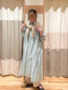 「プロデューサー巻き」｜kotoさん（レディース・163cm）の夏コーディネート