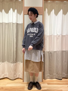 kotoさん（レディース・163cm）の冬コーディネート