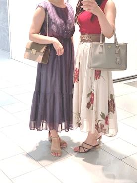 「PROPORTION BODY DRESSING（プロポーションボディドレッシング）のアイテム（ワンピース/ドレス）」を使った、yakiko7280さん（レディース・155cm）の夏コーディネート