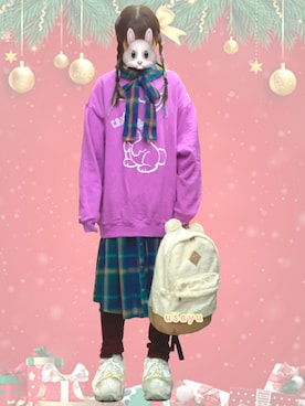 u s a y uさん（レディース・169cm）の冬コーディネート