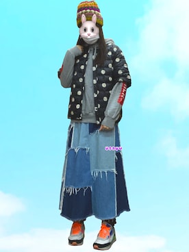 u s a y uさん（レディース・169cm）の冬コーディネート