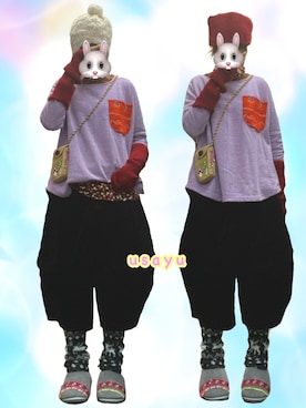 u s a y uさん（レディース・169cm）の冬コーディネート