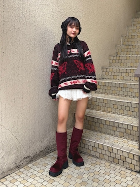HONOKAさん(レディース・157cm)の秋コーディネート