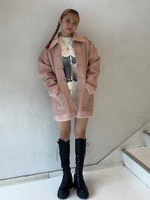 フェイクムートンチャイナジャケット｜ジュエティ（jouetie