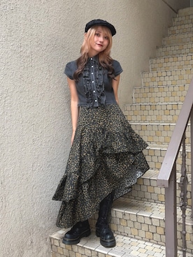 HONOKAさん(レディース・157cm)の夏コーディネート