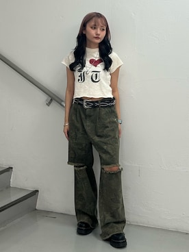 HONOKAさん（レディース・157cm）の夏コーディネート