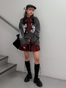 HONOKAさん（レディース・157cm）の冬コーディネート