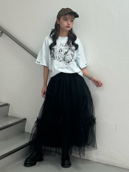 セール】チュールリボンロングスカート（スカート）｜jouetie