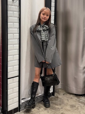 HONOKAさん（レディース・157cm）の冬コーディネート