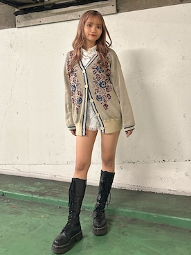 HONOKAさん（レディース・157cm）の冬コーディネート