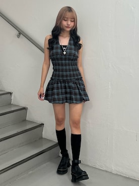 「jouetie（ジュエティ）のアイテム」を使った、HONOKAさん（レディース・157cm）の夏コーディネート