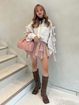 HONOKAさん(レディース・157cm)の春コーディネート