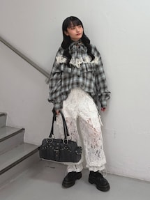 レースワイドカーゴパンツ｜ジュエティ（jouetie）公式通販｜RUNWAY