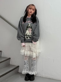 DOGジャガードルーズニット｜ジュエティ（jouetie）アウトレット公式