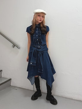 HONOKAさん(レディース・157cm)の夏コーディネート