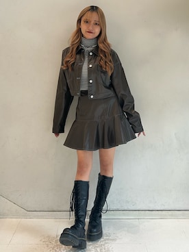 HONOKAさん(レディース・157cm)の秋コーディネート