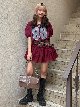 HONOKAさん（レディース・157cm）の春コーディネート