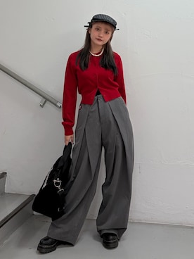 HONOKAさん（レディース・157cm）の冬コーディネート