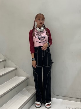 HONOKAさん（レディース・157cm）の夏コーディネート