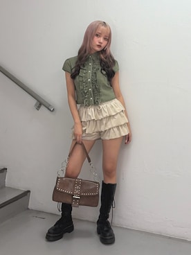 HONOKAさん(レディース・157cm)の夏コーディネート