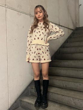 HONOKAさん（レディース・157cm）の冬コーディネート