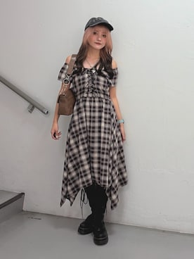 HONOKAさん(レディース・157cm)の夏コーディネート