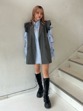 HONOKAさん（レディース・157cm）の春コーディネート