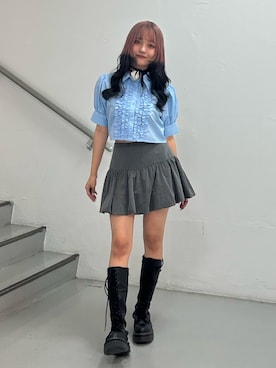 「jouetie（ジュエティ）のアイテム」を使った、HONOKAさん（レディース・157cm）の夏コーディネート
