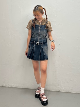 HONOKAさん（レディース・157cm）の夏コーディネート