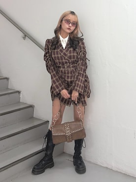 HONOKAさん(レディース・157cm)の夏コーディネート