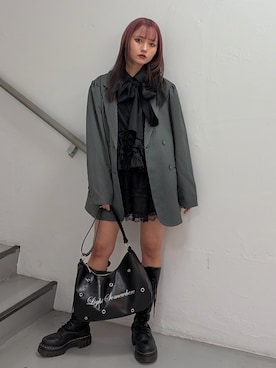 HONOKAさん(レディース・157cm)の冬コーディネート