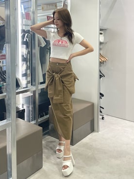 YURARAさん(レディース・170cm)の夏コーディネート