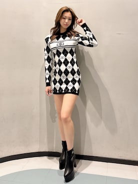 YURARAさん（レディース・170cm）の冬コーディネート