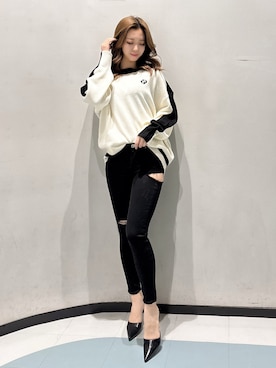 YURARAさん（レディース・170cm）の冬コーディネート