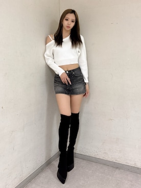 YURARAさん（レディース・170cm）の冬コーディネート