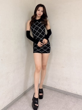 YURARAさん（レディース・170cm）の夏コーディネート