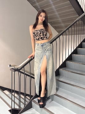 YURARAさん（レディース・170cm）の夏コーディネート