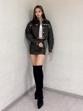 YURARAさん(レディース・170cm)の冬コーディネート