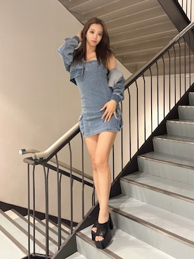 YURARAさん(レディース・170cm)の夏コーディネート