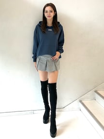 GYDA♡新品ボックスプリーツスカートライクショートパンツ【Ｆ】 ボックスプリーツスカートライクショートパンツ｜ジェイダ（GYDA