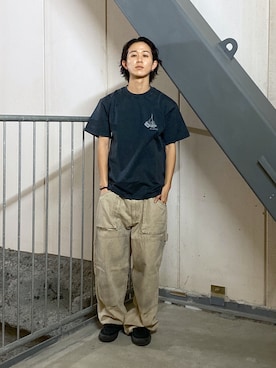 「エクストララージ」｜KIYOさん（メンズ・171cm）の春コーディネート